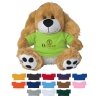 8 ½" Plush Big Paw Dog With Shirt