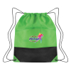 Non-Woven Two-Tone Drawstring Sports Pack