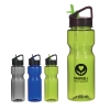 24 Oz. Ring Around The Bottle With Straw