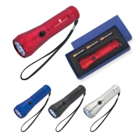 Aluminum Led Torch Light With Strap