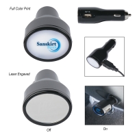 Light Up USB Car Charger