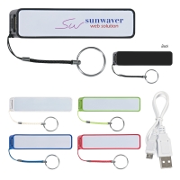 Portable Charger With Key Ring