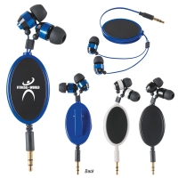 Retractable Metal Ear Buds