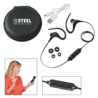 Wireless Ear Buds In Travel Case