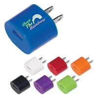 Oval USB A/C Adapter