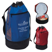 Beach Bag With Insulated Lower Compartment