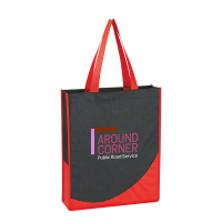 Non-Woven Tote With Accent Trim