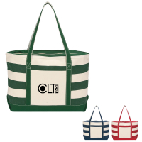 Cotton Canvas Nautical Tote