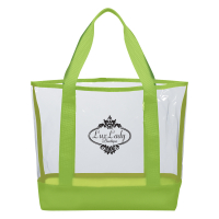 Clear Casual Tote Bag