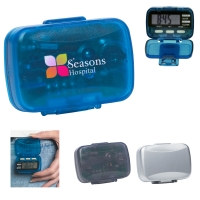 Multi-Function Pedometer With Clock