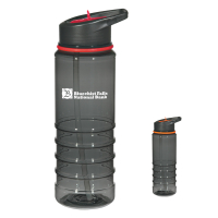 24 Oz. Gripper Bottle With Straw