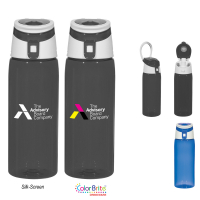 24 Oz. Flip Top Sports Bottle