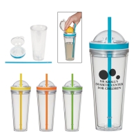 20 Oz. Juicer Tumbler With Straw