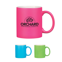 11 Oz . Neon Mug With C-Handle