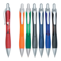 Rio Gel Pen With Contoured Rubber Grip