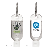 1.8 Oz. Hand Sanitizer With Carabiner