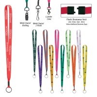 Polyester Value Lanyard