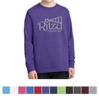 Port & Companyå¨ - Youth Long Sleeve Cotton T-Shirt