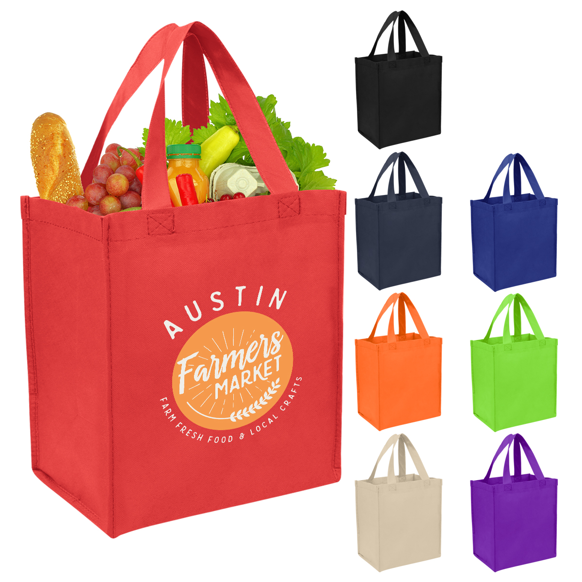 3321 NonWoven Shopping Tote Bag