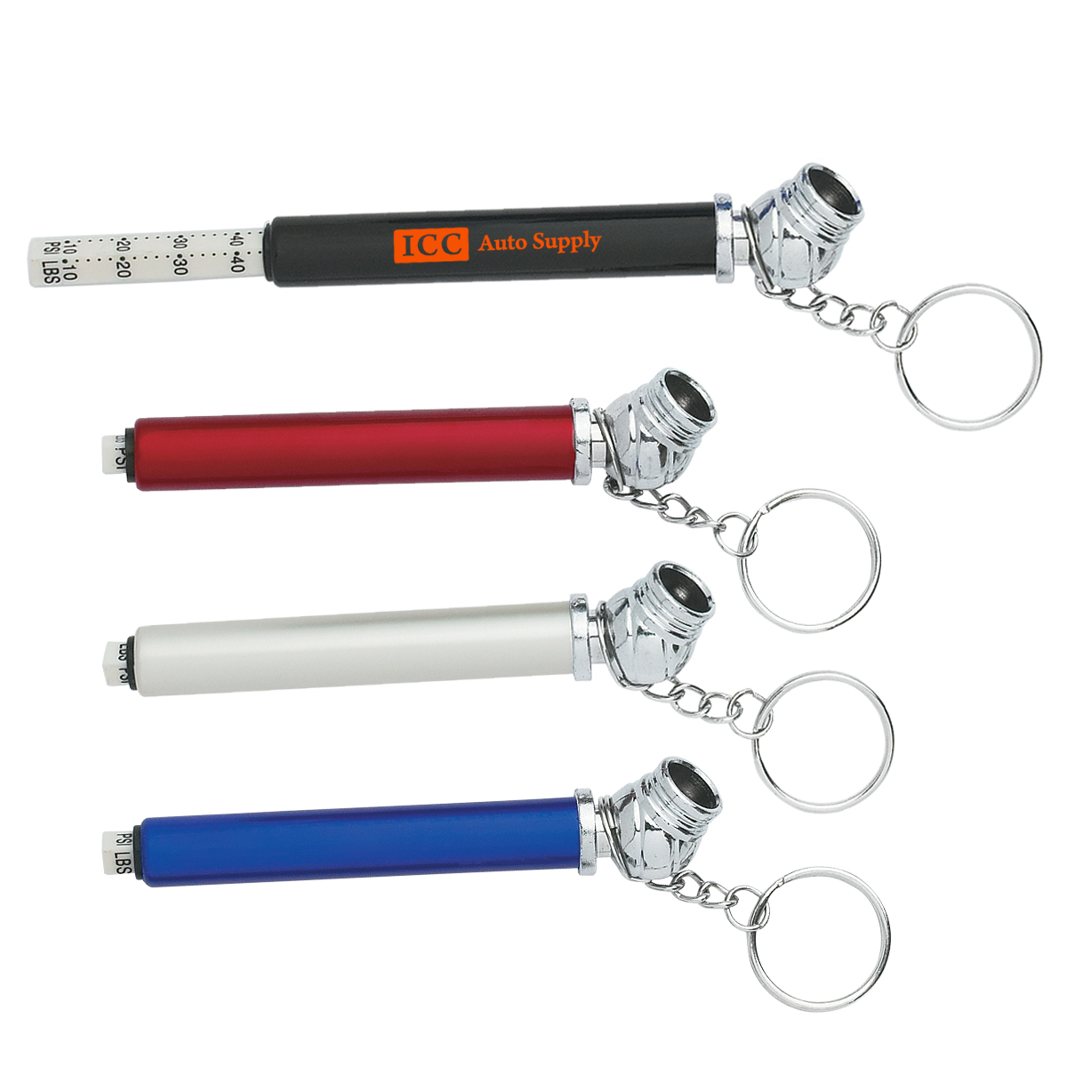 7201 Mini Tire Gauge Key Chain