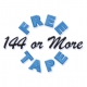 144 Or More Free Tape