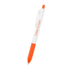 Product 12008 with SKU 12008WHTORN in White With Orange