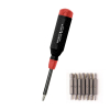 Product 7255 with SKU 7255BLKRED in Black With Red