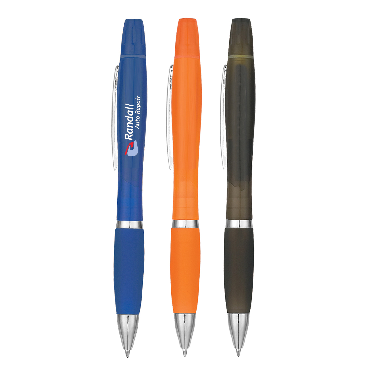 Twin&#45;Write Pen &#38; Highlighter With Antimicrobial Additive-HIT