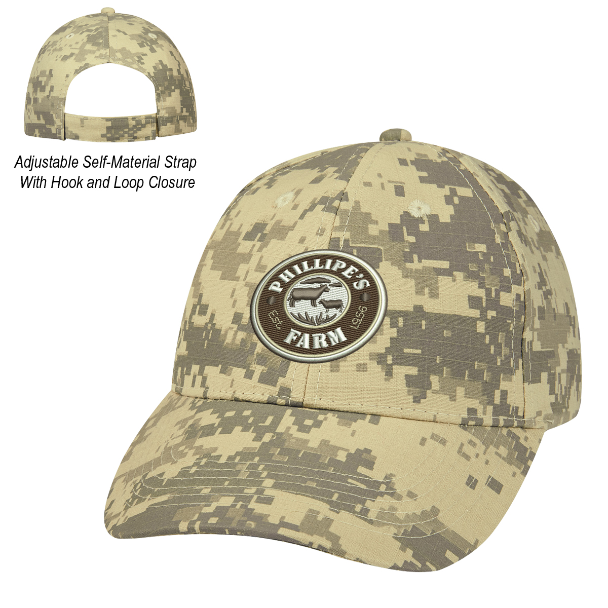 Digital Camouflage Cap-HIT