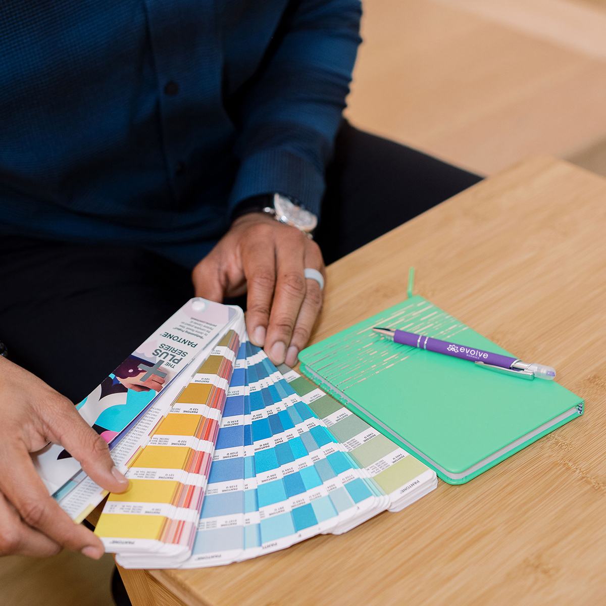 Mia Incline Pen With Highlighter