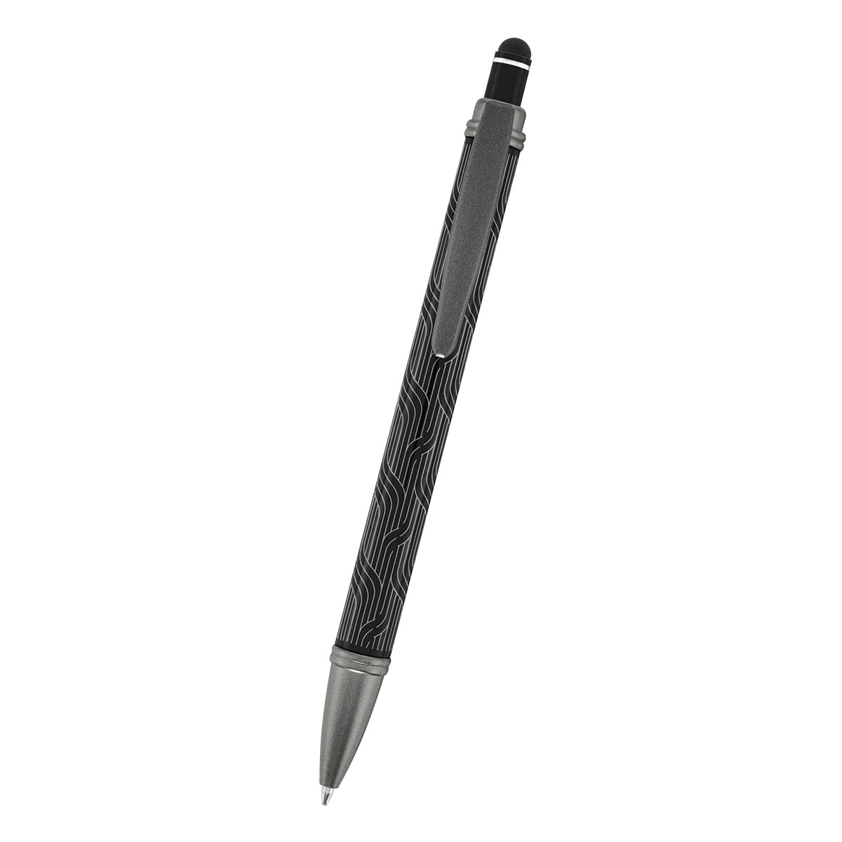 Cascade Recycled Aluminum Pen — BLACK
