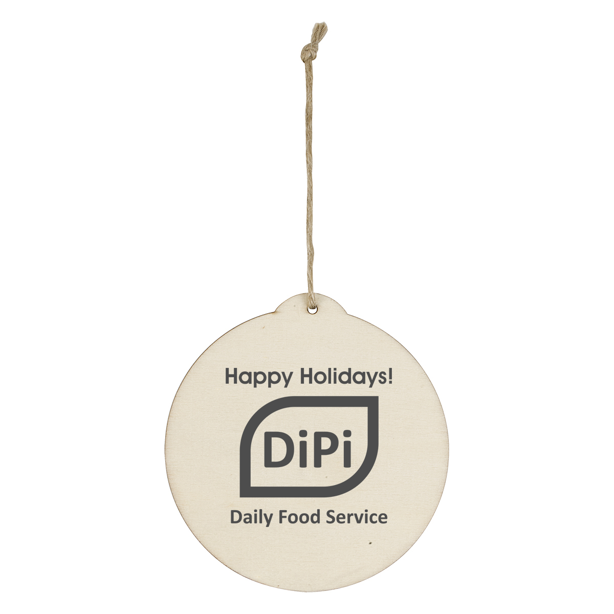 Wood Ornament &#45; Circle-HIT