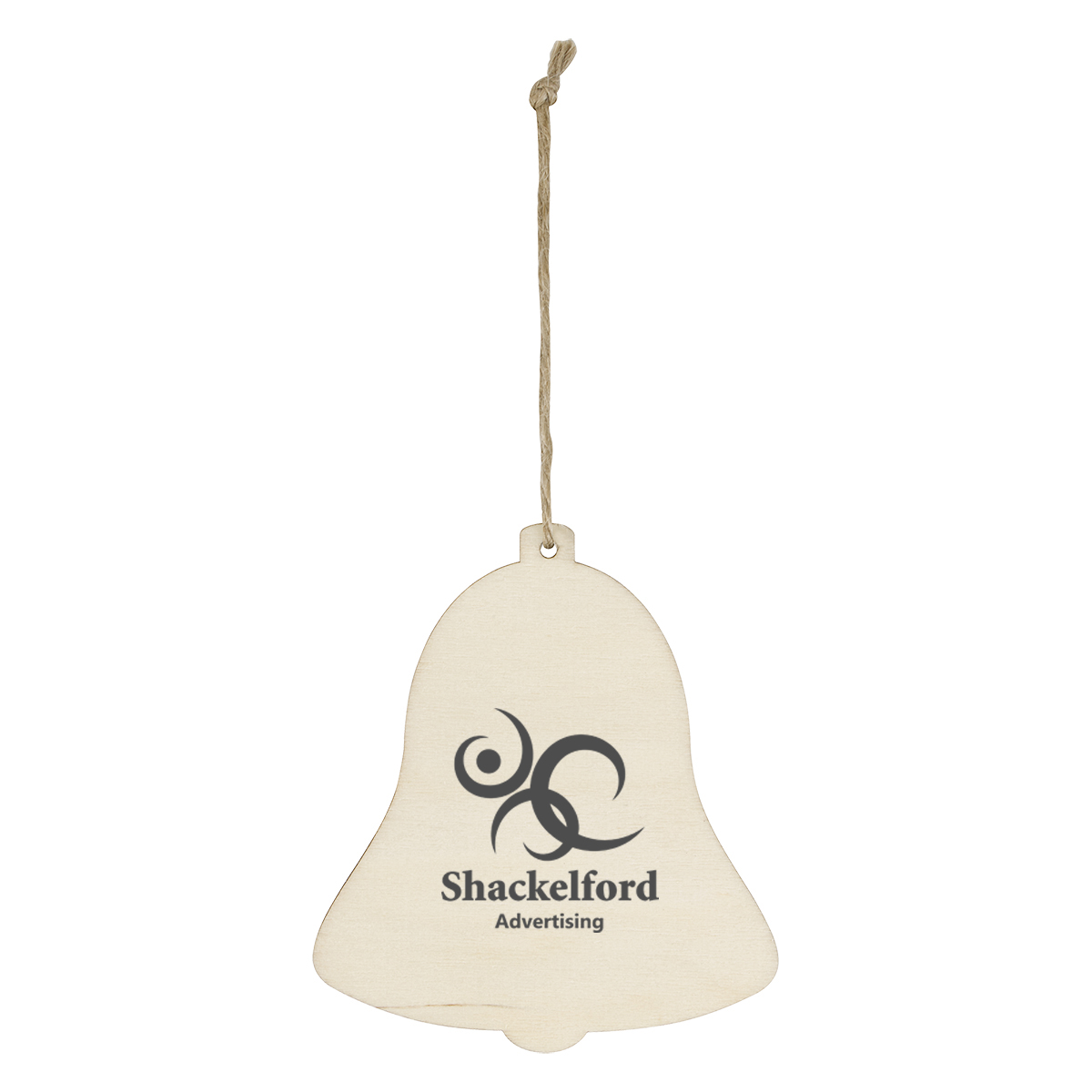 Wood Ornament &#45; Bell-HIT