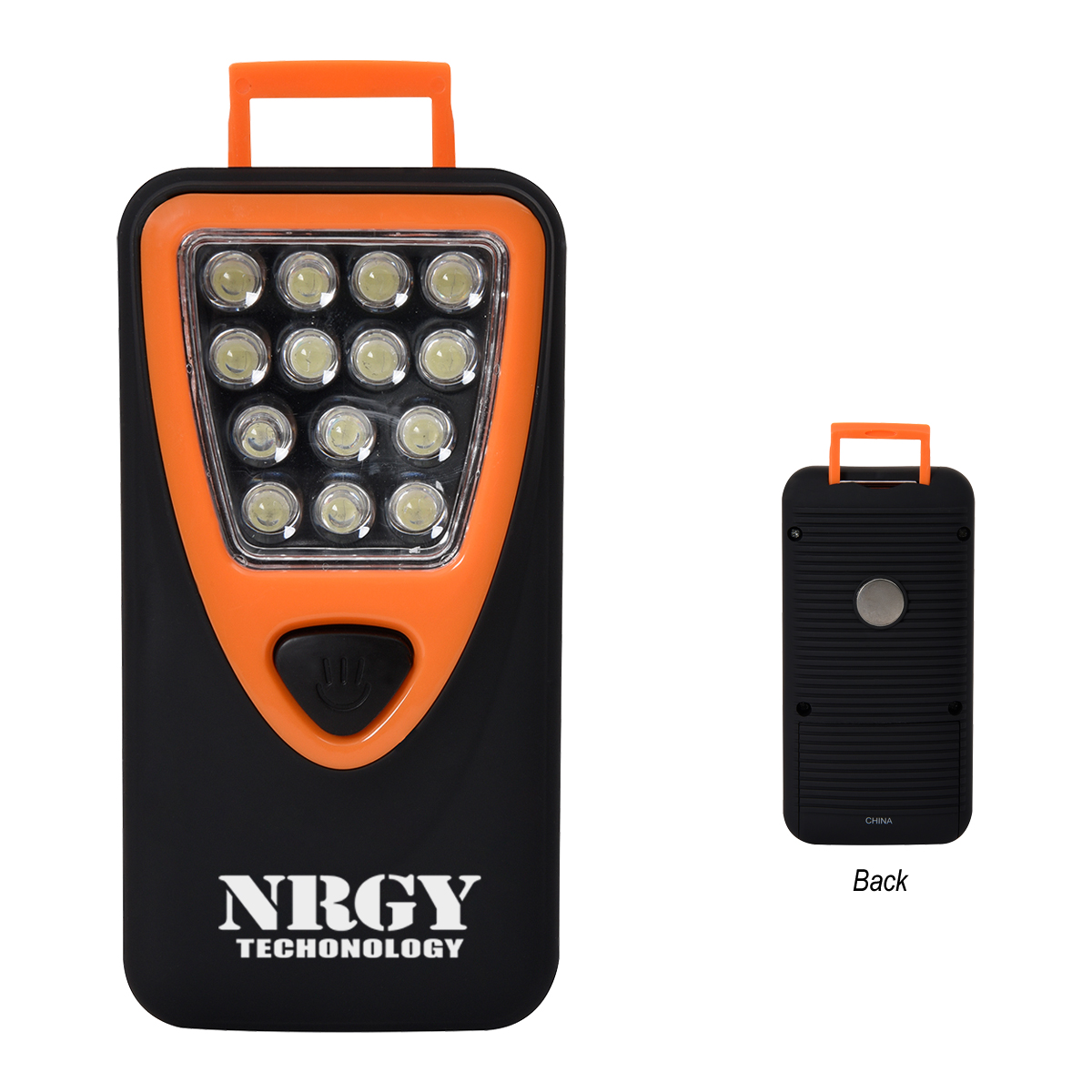 Rubberized Working Light With Heavy Duty Magnet