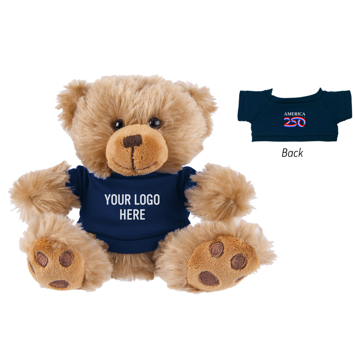 6" Big Paw Bear
