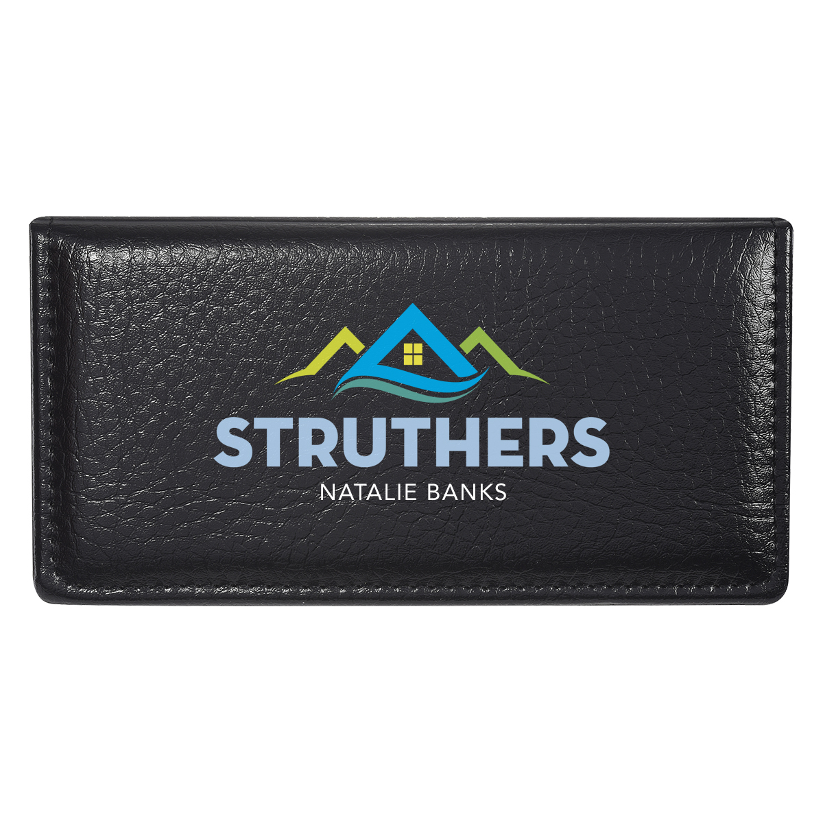 Leather Look Case Of Sticky Notes With Calendar-HIT