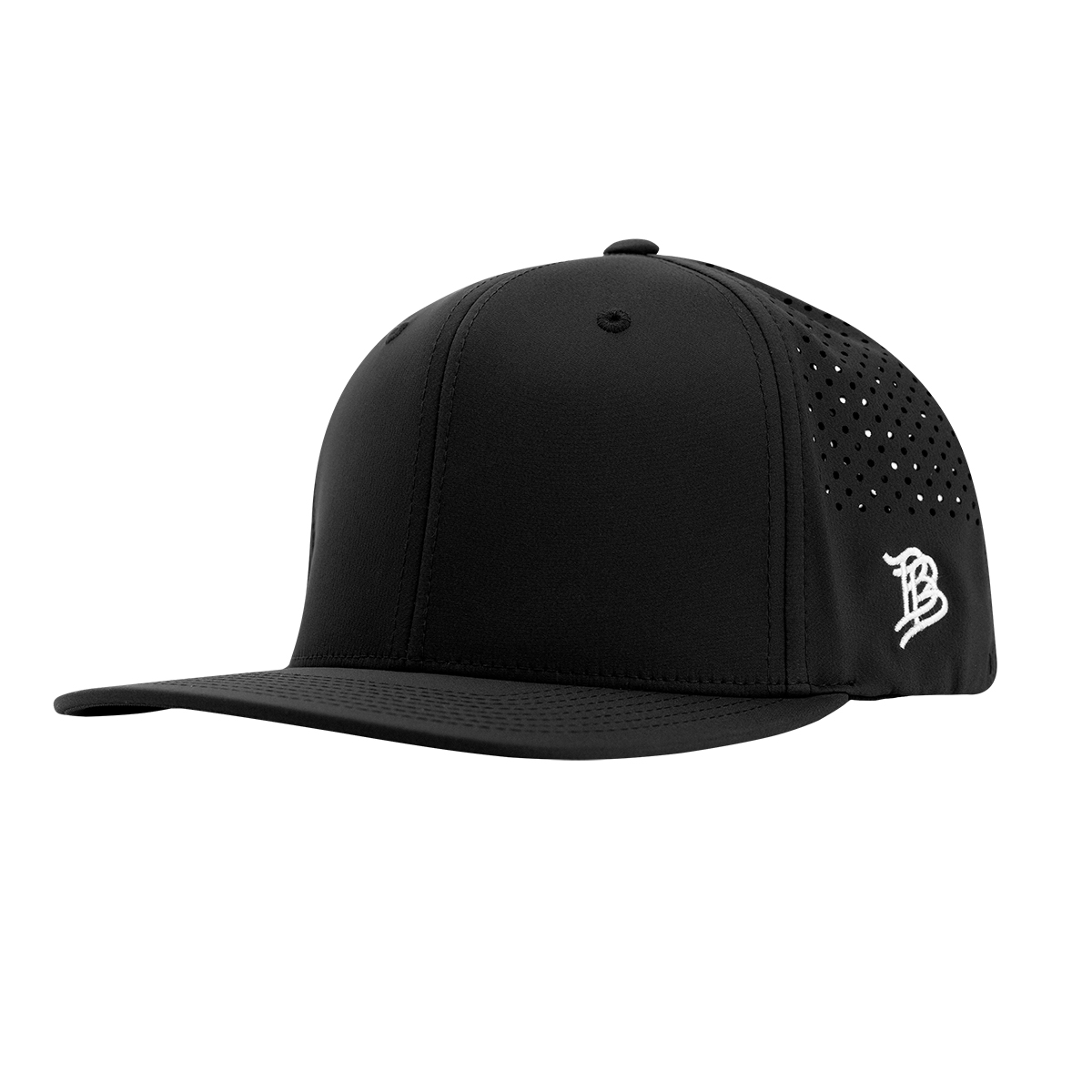 Branded Bills 585 Bare Flat Performance Cap - BLACK
