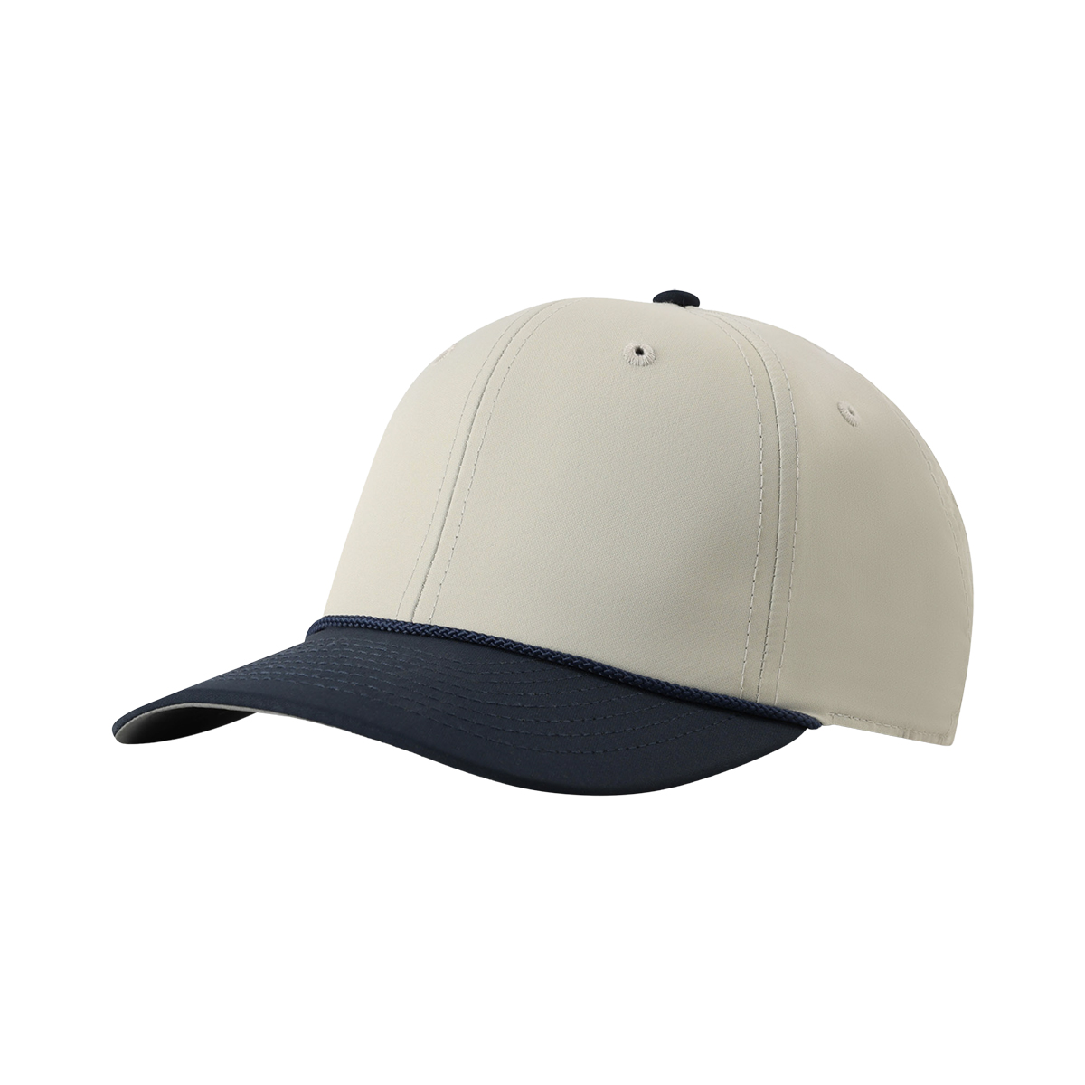 Imperial 7054T The Wingman Two-Tone Performance Rope Cap — PUTTY WITH NAVY