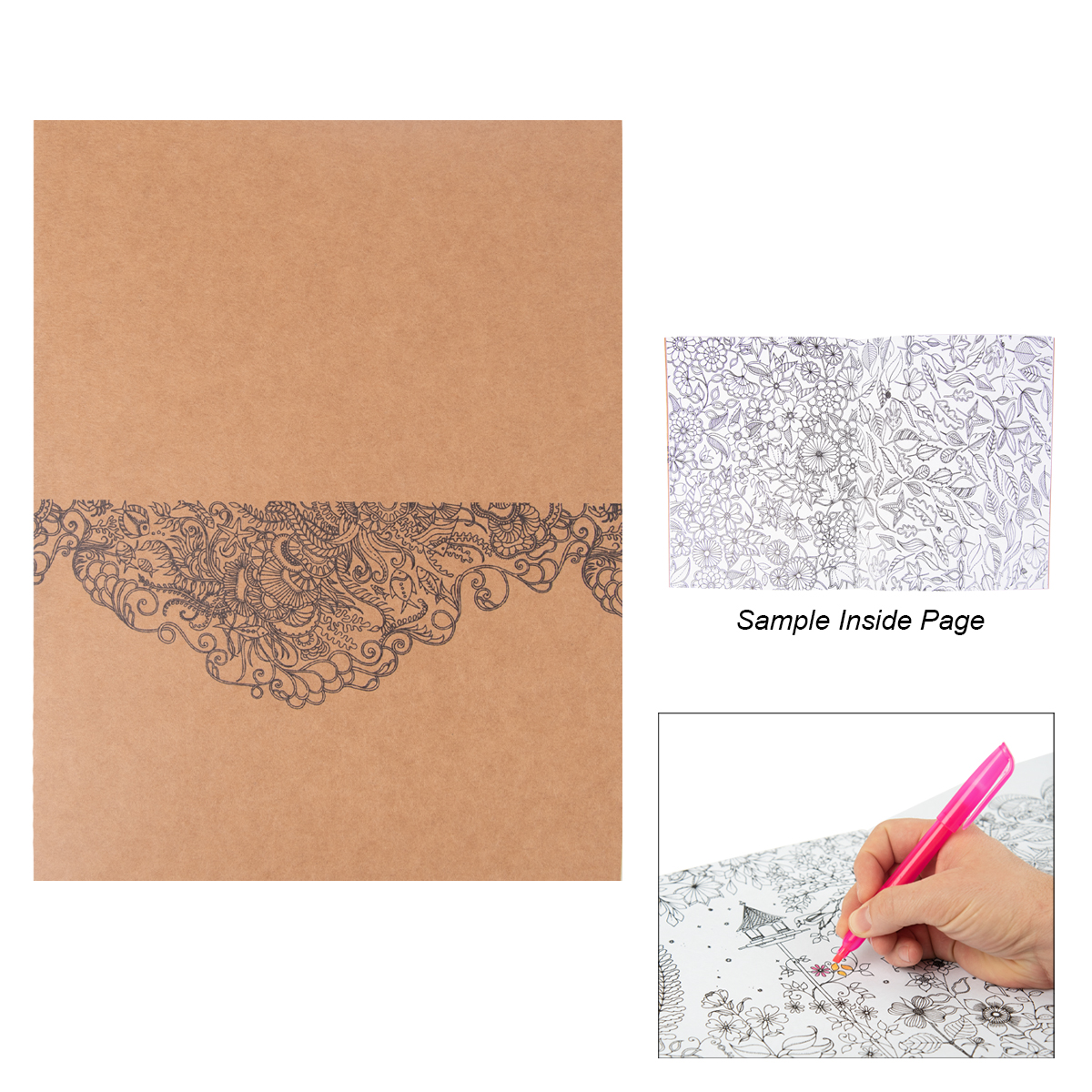 Secret Garden Adult Coloring Book-HIT