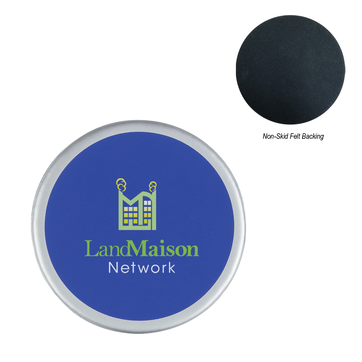Two&#45;Tone Coaster-HIT