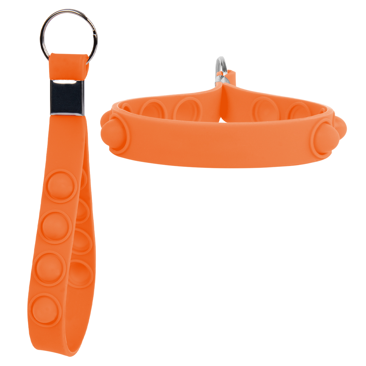 #20026 Push Pop Stress Reliever Keychain - Hit Promotional Products