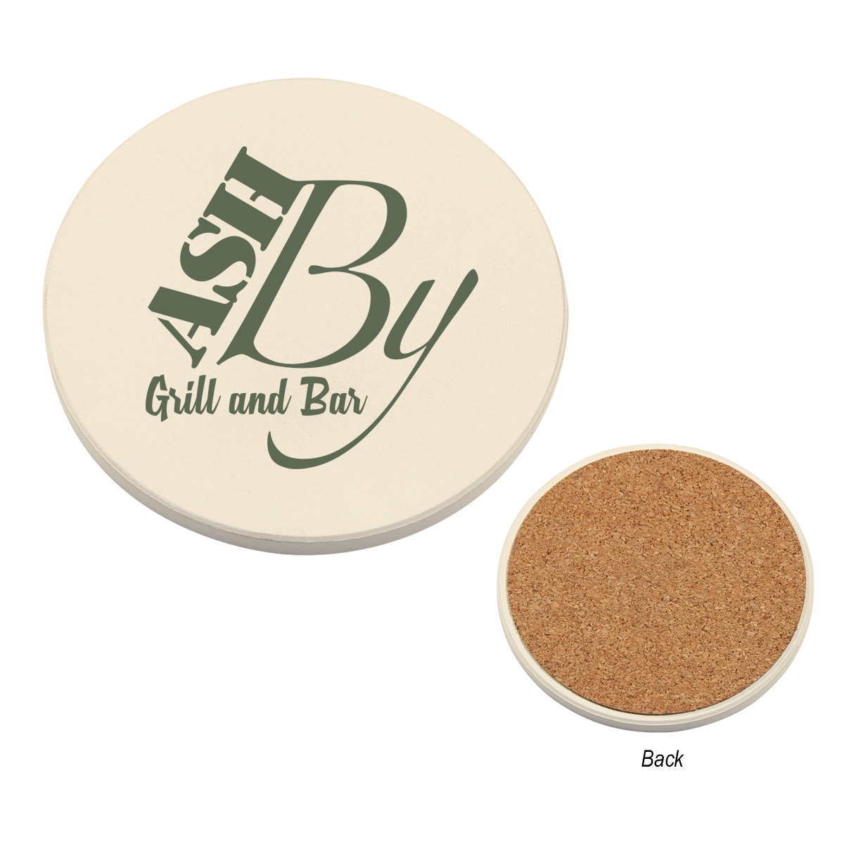 Round Absorbent Coaster-HIT