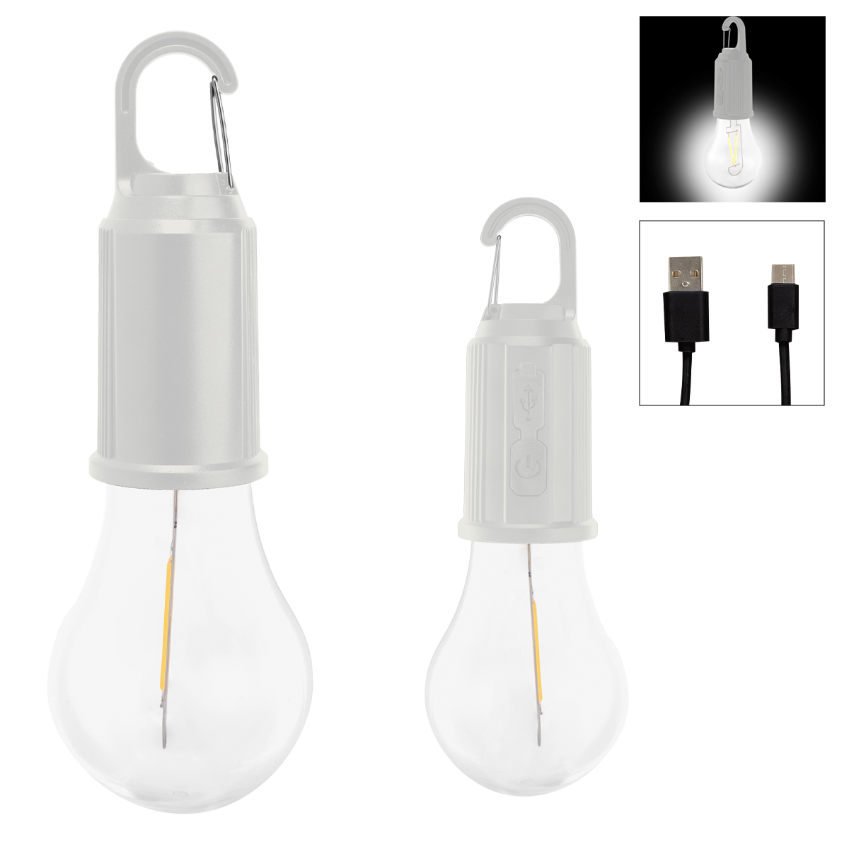 Rechargeable Vintage Bulb Light 6