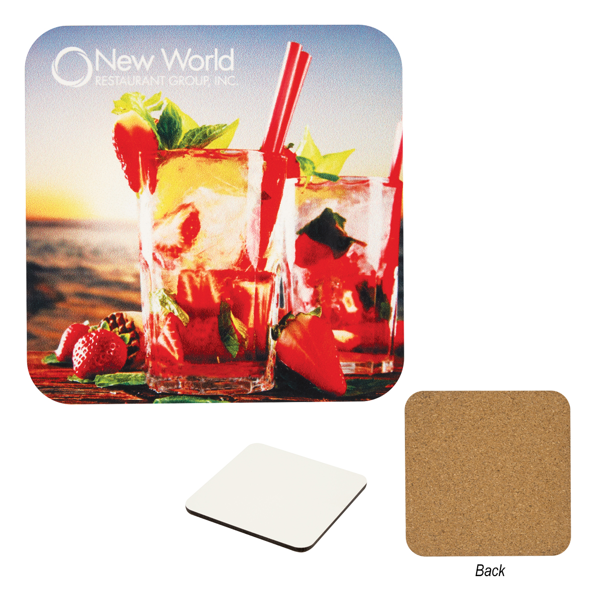 Full Color Square Coaster-HIT