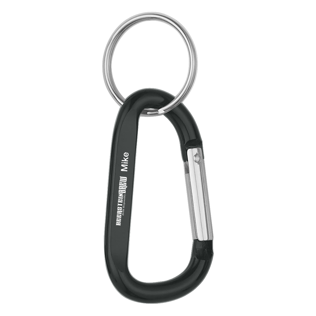 6mm Carabiner With Split Ring-HIT