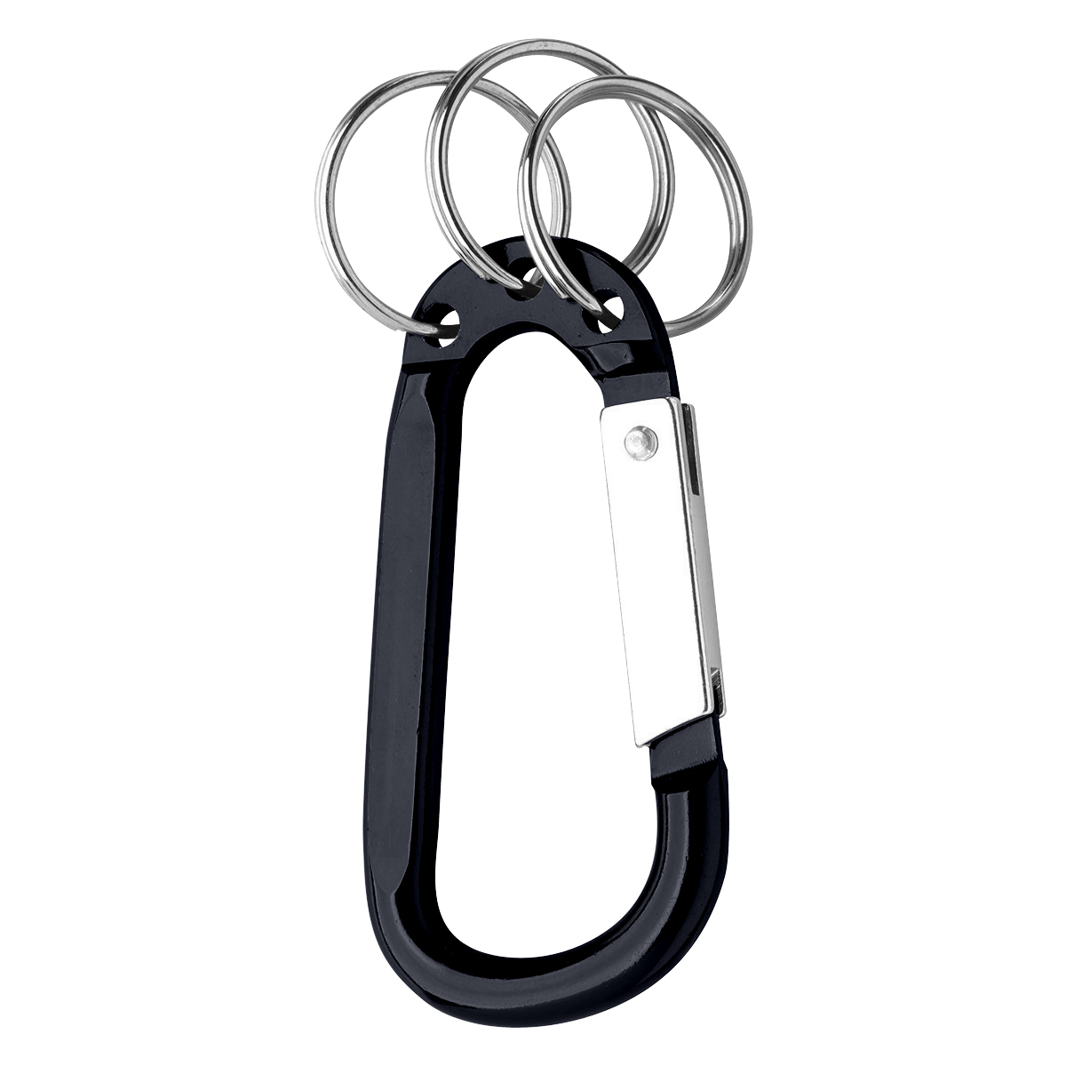 8mm Carabiner With Triple Split Ring-HIT