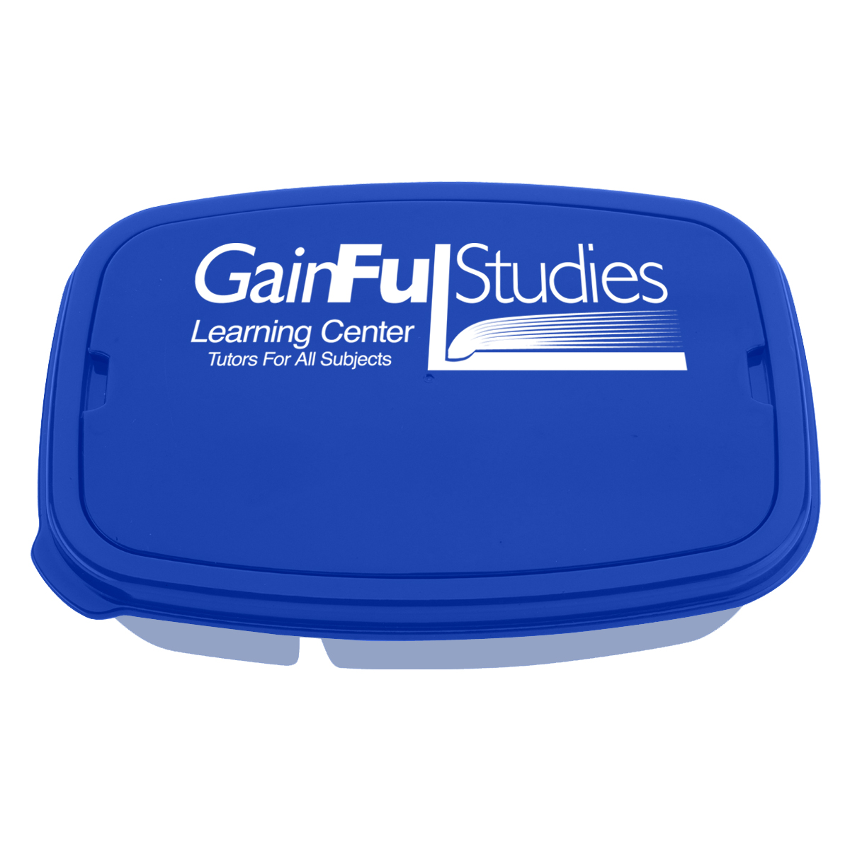 2-Section Lunch Container With Custom Handle Box-HIT