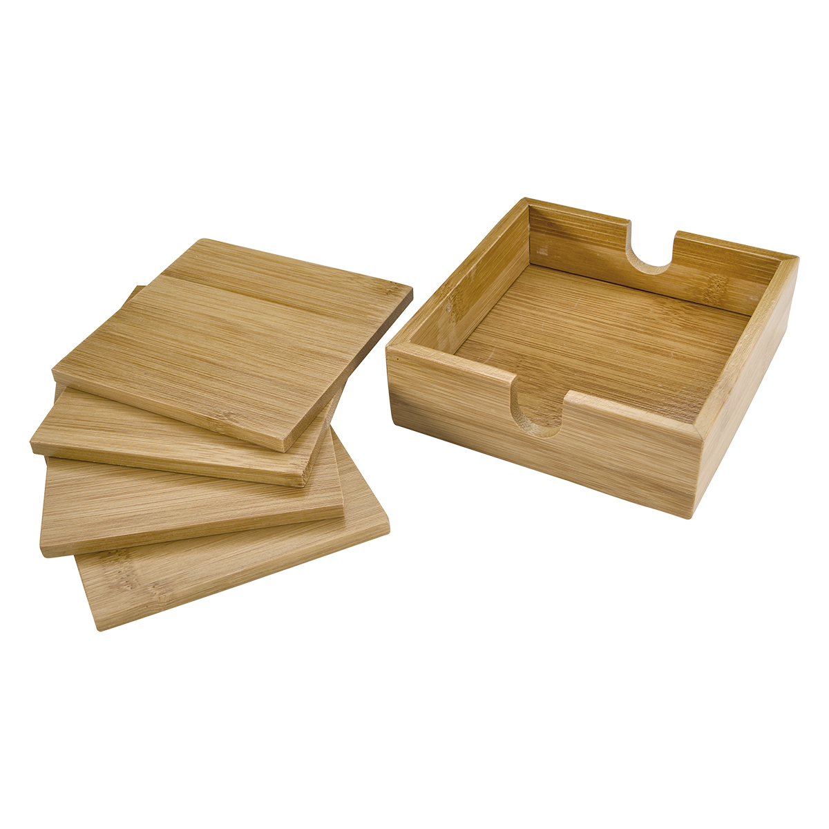Bamboo Coaster Set-HIT