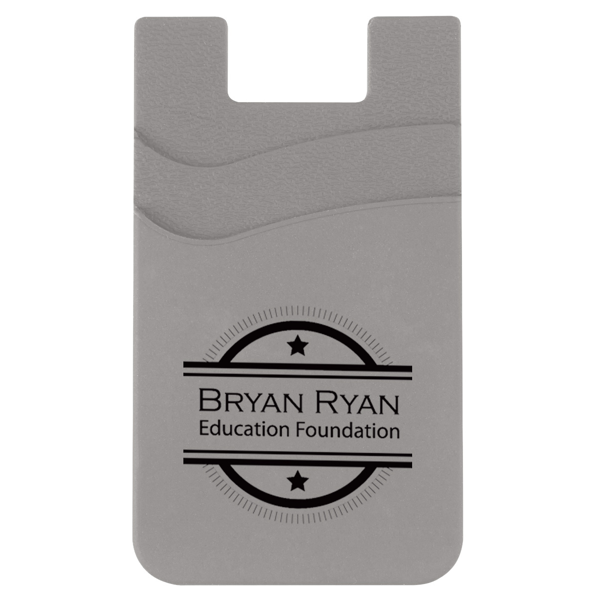 Dual Pocket Silicone Phone Wallet