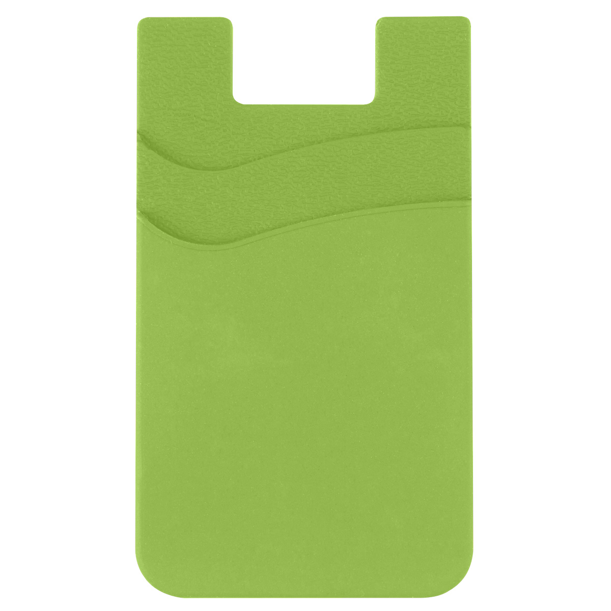 Dual Pocket Silicone Phone Wallet